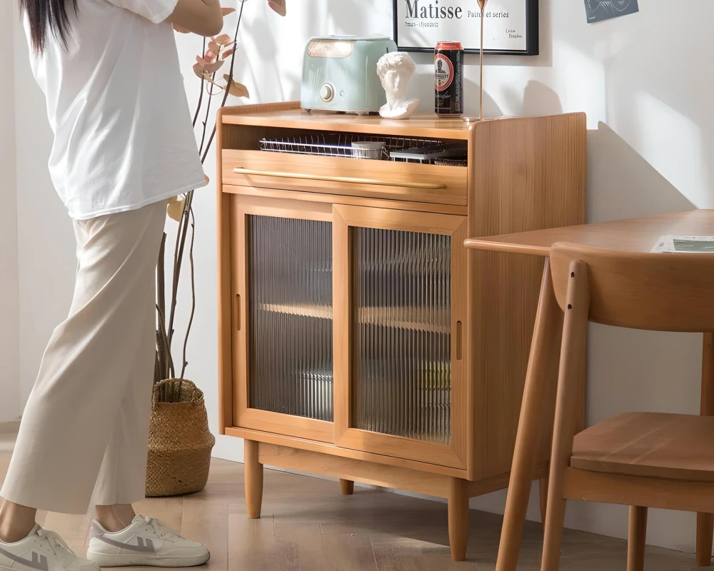 modern wood sideboard