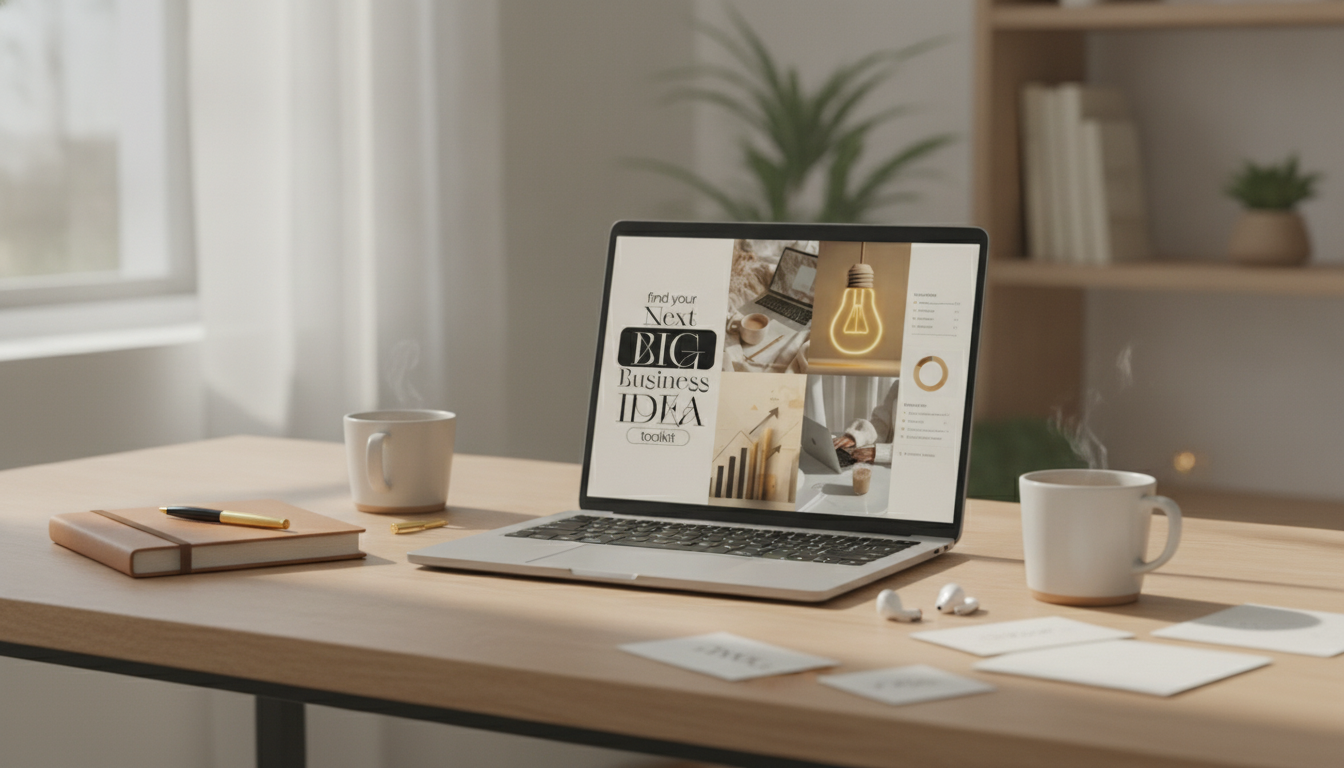 Business Idea Toolkit: Trends, Gaps, Validation & MVP Tests