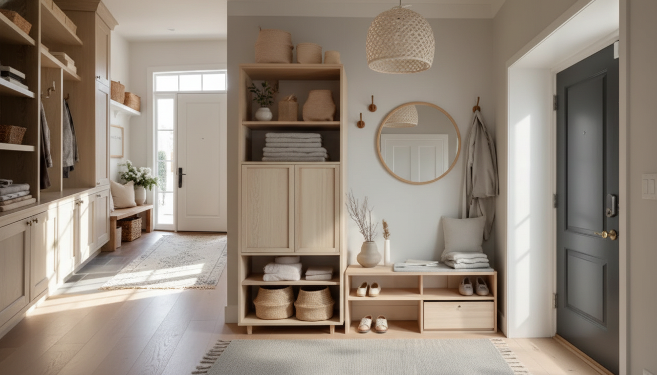 Entryway Drop Zone: Zones, Storage & 3-Min Reset