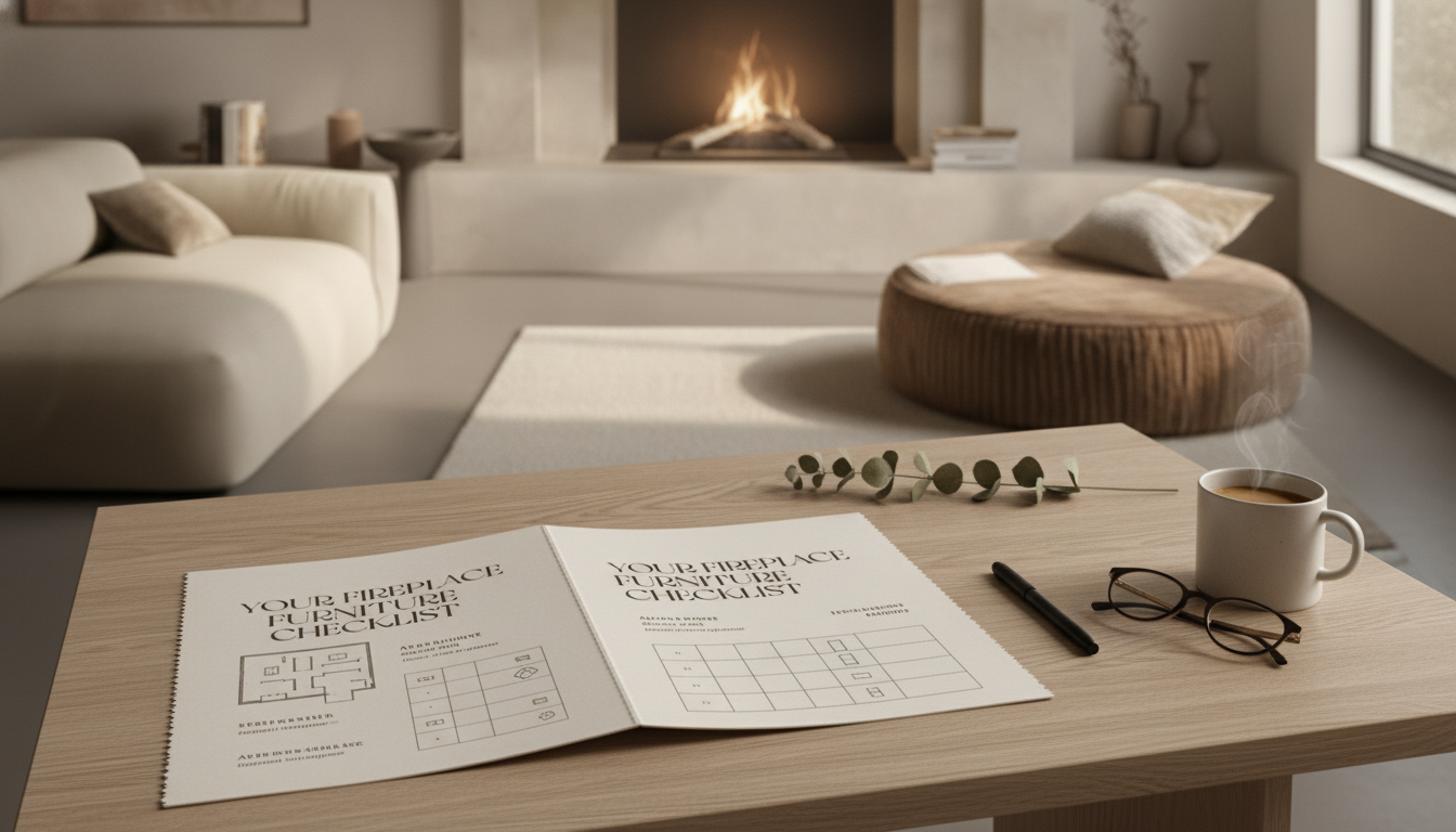 Fireplace Living Room Layout Checklist for Cozy Flow