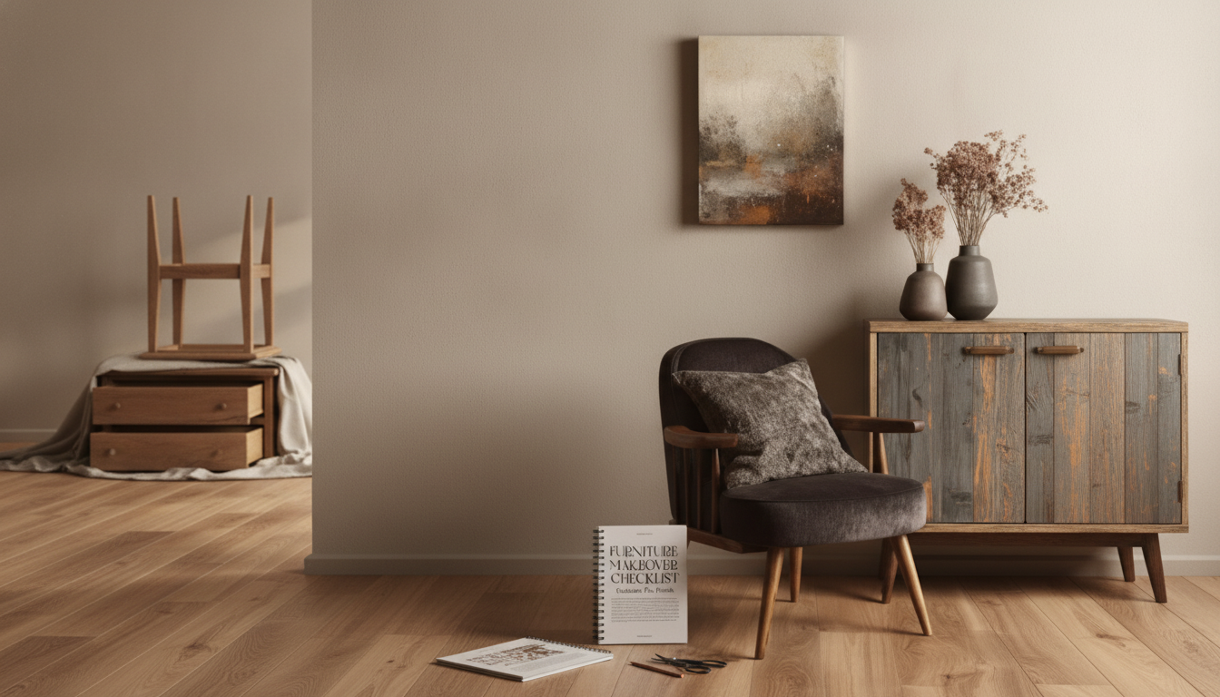 Furniture Makeover Checklist: Evaluate, Fix, Finish