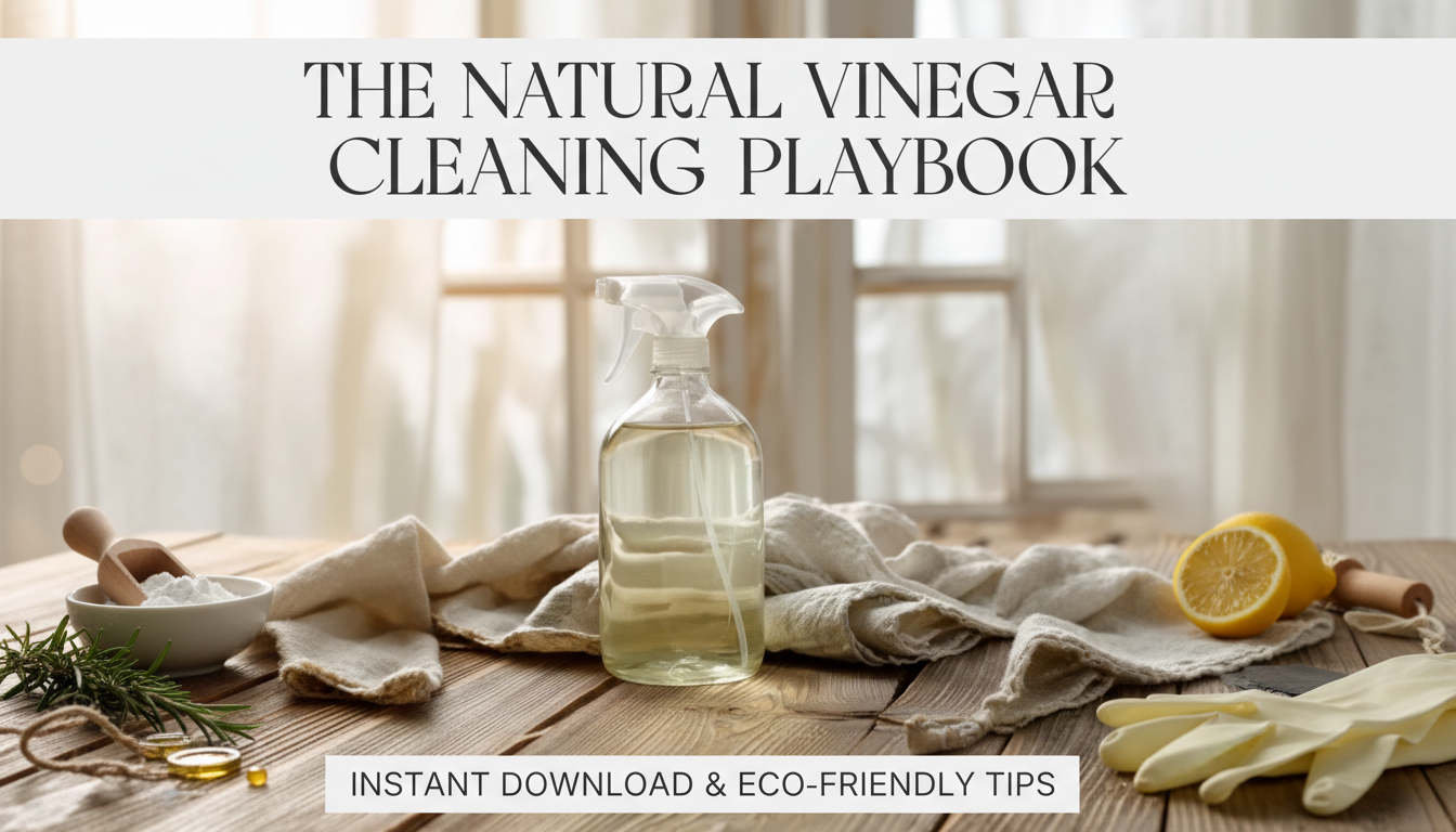 Vinegar Cleaning Checklist: Safe Surfaces, Recipes & Tips